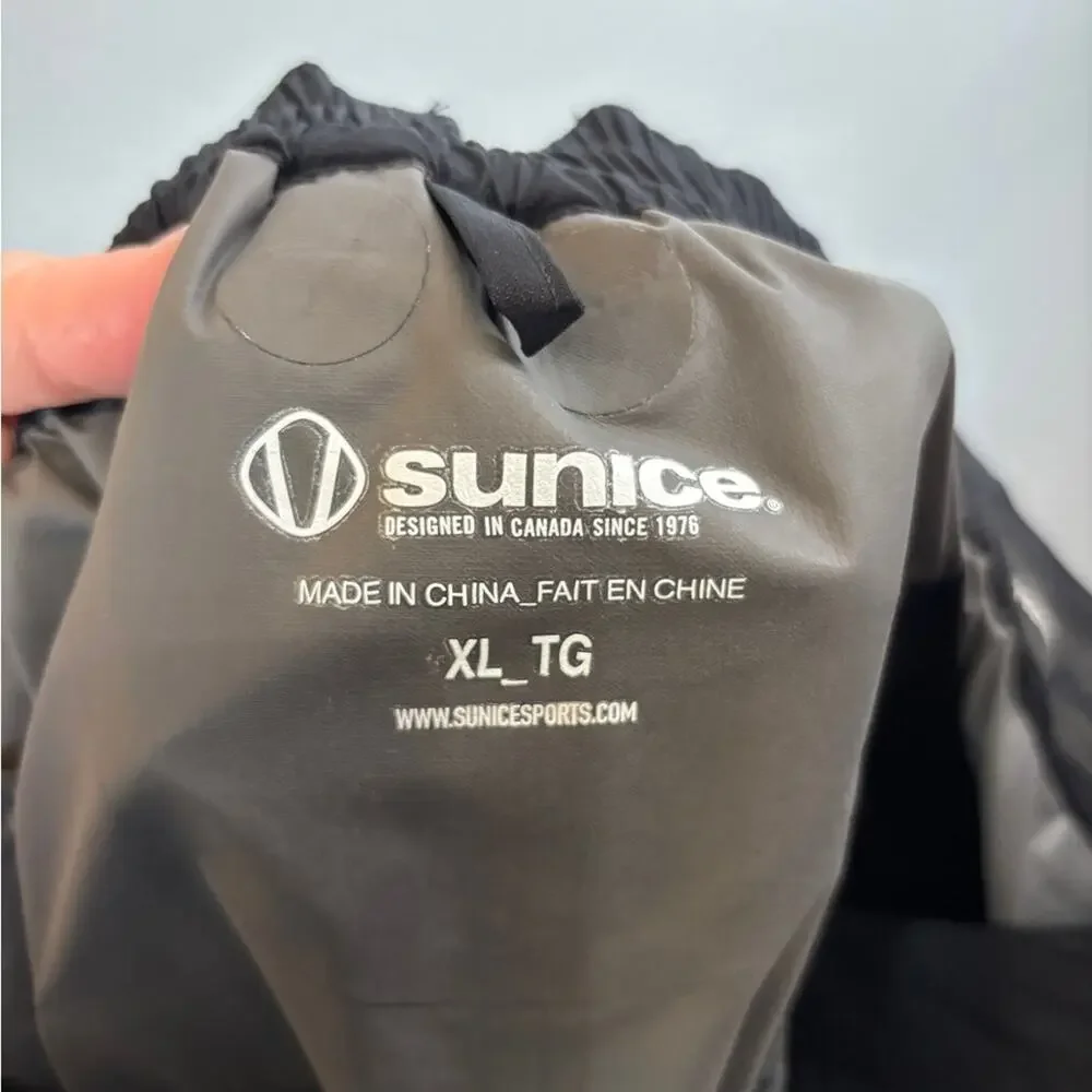 Sunice Edisson Gore Tex Paclite Waterproof Black Golf Pants Lightweight XL